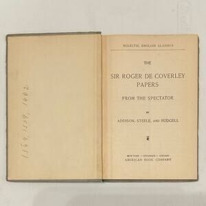 Sir Roger de Coverley Papers